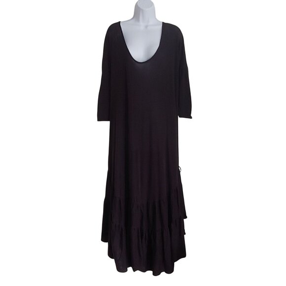 Free People Beach Sheer Oversize Lightweight Beachy Resort Swim Maxi Coverup M - Picture 1 of 12